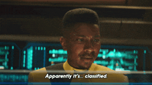 Apparently It'S Classified Star Trek Discovery GIF