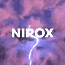 nirox lightning text glitch