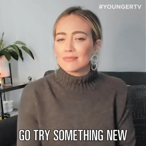 Go Try Something New Getting Younger GIF - Go Try Something New Getting Younger Younger GIFs