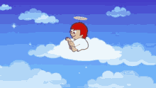 Angel Sleep GIF - Angel Sleep Cloud GIFs
