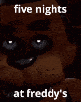 Fnaf Five Nights At Freddy'S GIF - Fnaf Five Nights At Freddy'S Freddy GIFs