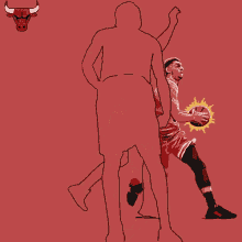 Slam Dunk On Fire Point Guard GIF