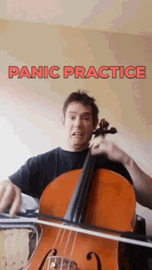 Cello Panic Practice GIF - Cello Panic Practice Panic GIFs