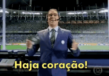 Haja Coração / Galvão Bueno / Suspense / Marcelo Adnet / Copa Do Mundo GIF
