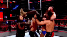 Roman Reigns John Cena GIF - Roman Reigns John Cena Powerbomb GIFs