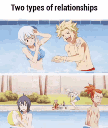 Relationships Fairytail GIF - Relationships Fairytail Anime GIFs