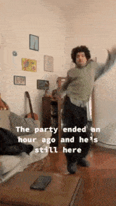 The Party Ended Kq GIF - The Party Ended Kq Dance GIFs