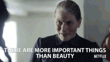 There Are More Important Things Than Beauty Looks GIF