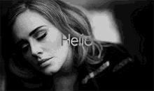 Hello Adele GIF