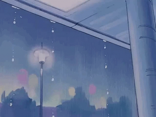 90s Anime Raining GIF - 90s Anime Raining Droplets - Discover & Share GIFs