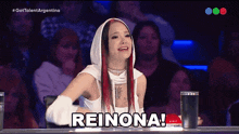 Reinona La Joaqui GIF - Reinona La Joaqui Got Talent Argentina GIFs