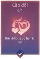 a card with a heart on it that says cap doi 0/1
