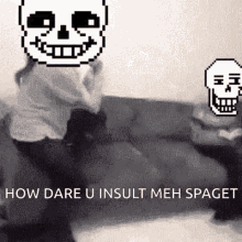 Spaget Throw GIF - Spaget Throw How Dare You Insult GIFs