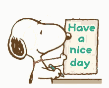 Snoopy Cute GIF - Snoopy Cute Have A Nice Day GIFs