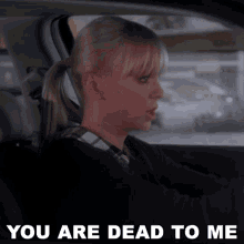 You Are Dead To Me Christy GIF