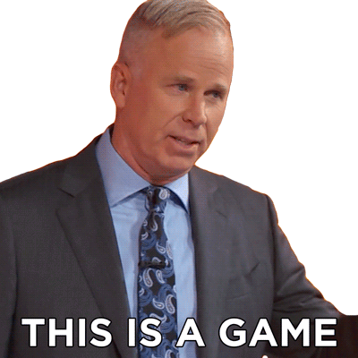 This Is A Game Gerry Dee Sticker - This Is A Game Gerry Dee Family Feud Canada Stickers