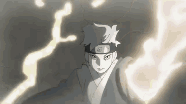 Anime Boruto GIF - Anime Boruto Lightning Style - Discover & Share GIFs