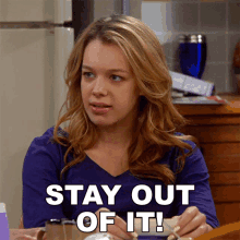 Stay Out Of It Violet GIF - Stay Out Of It Violet Mom GIFs