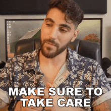 Make Sure To Take Care Of Yourself Rudy Ayoub GIF - Make Sure To Take Care Of Yourself Rudy Ayoub Be Kind To Yourself GIFs