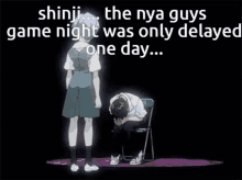 Nya Guys Evangelion GIF - Nya Guys Evangelion Shinji GIFs