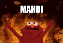 Mahdi Mahdi Elmo Fire GIF