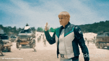 a gif made by william the arrow shows a man in a space suit