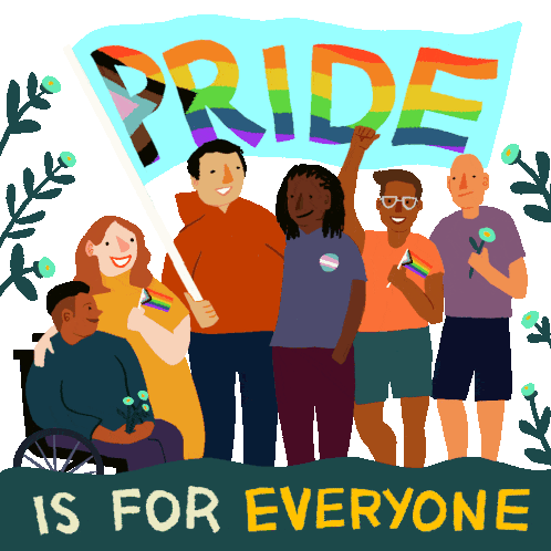 Pride Is For Everyone Pride Sticker - Pride Is For Everyone Pride Queer Stickers