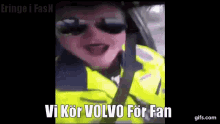 Vi Kor Volvo For Fan GIF