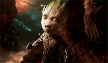 Gotg Guardians Of The Galaxy GIF - Gotg Guardians Of The Galaxy Baby Groot GIFs