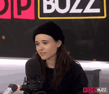 No Ellen Page GIF - No Ellen Page Popbuzz Meets GIFs