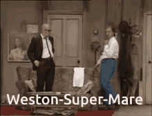 Bottom Weston Weston Super Mare GIF - Bottom Weston Weston Super Mare Rik Mayall GIFs