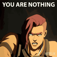 You Are Nothing Teela GIF - You Are Nothing Teela Masters Of The Universe Revelation GIFs
