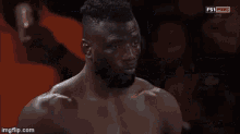 Efe Ajagba Curtis Harper Quits Fight GIF - Efe Ajagba Curtis Harper Quits Fight Boxing Ducks GIFs