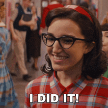 I Did It Jane GIF - I Did It Jane Grease Rise Of The Pink Ladies GIFs
