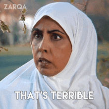 That'S Terrible Zarqa GIF - That'S Terrible Zarqa That'S Awful GIFs