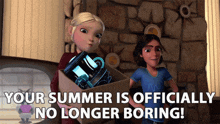 Your Summer Is Officially No Longer Boring Aja Tarron GIF - Your Summer Is Officially No Longer Boring Aja Tarron Krel Tarron GIFs