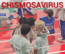Ateez Chismosavirus GIF - Ateez Chismosavirus Jongho GIFs