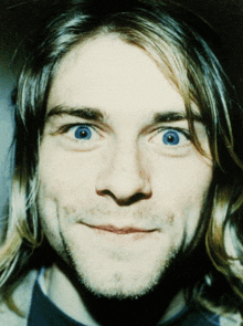 Stare Kurt Cobain GIF