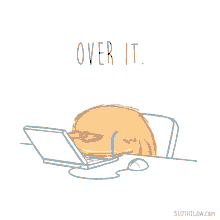 Tired Af Over It GIF - Tired Af Over It Sleepy GIFs