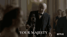 Your Majesty The Crown GIF - Your Majesty The Crown Your Highness GIFs