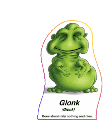 Glonk Flanimal Glonk Sticker - Glonk Flanimal Glonk Flanimal Stickers