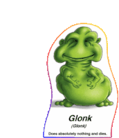 Glonk Flanimal Glonk Sticker