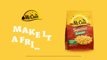 Mccain Foods Superfries GIF - Mccain Foods Superfries Make It A Fry Day GIFs