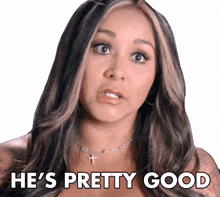 hes pretty good nicole polizzi snooki jersey shore family vacation hes great