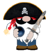 Pirate Gnome Sticker
