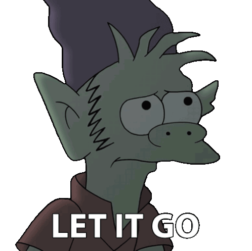 Let It Go Elfo Sticker - Let It Go Elfo Nat Faxon Stickers