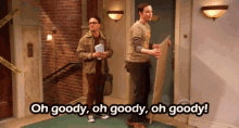 Oh Goody GIF - Goody Sheldon Cooper Big Bang Theoru GIFs