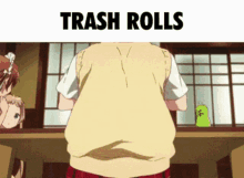Trash Rolls GIF - Trash Rolls Mudae GIFs