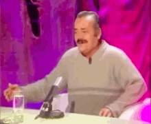Laughing Interview GIF
