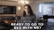 Ready To Go To Bed With Me Inviting GIF - Ready To Go To Bed With Me Inviting Stiletto GIFs